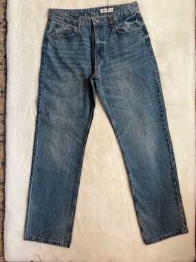 Zara Blue Straight-Leg Women's ✨✨Sparkle ✨ ✨Jeans